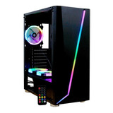 Gabinete Gaming Yeyian (2hdd, 3ssd) Crist Temp Rgb