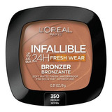 Base De Maquillaje En Polvo L'oréal Paris Infallible Soft Bronzer Infallible 24h Soft Bronzer Tono 350 Medium