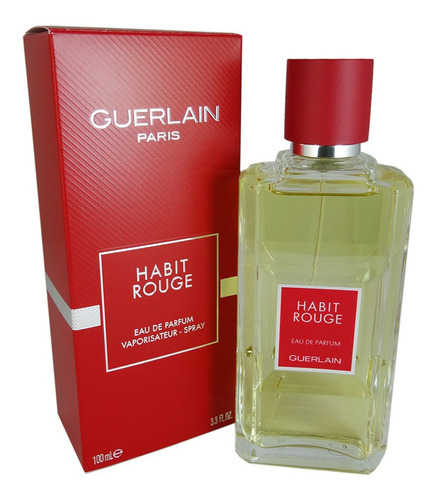 Edp 3.3 Onzas Habit Rouge Por Guerlain Para Hombre