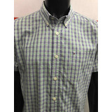 Camisa Tommy Hilfiger Custom Fit Talle Large Made In Mauriti