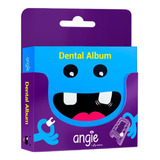 Dental Album Premium Porta Dentes De Leite Azul Angie ®