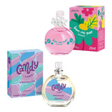 Kit Com 2 Perfumes Femininos Da Jequiti De 25ml Cada