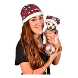 Gorro De Cuadros Para Mujer Unitalla Y Gorro Para Mascotas