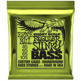 Cuerdas Bajo Ernie Ball Regular Slinky Short Scale 45-105