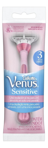 Rastrillo Desechable Gillette Venus Sensitive Para Depilación 1 Pieza