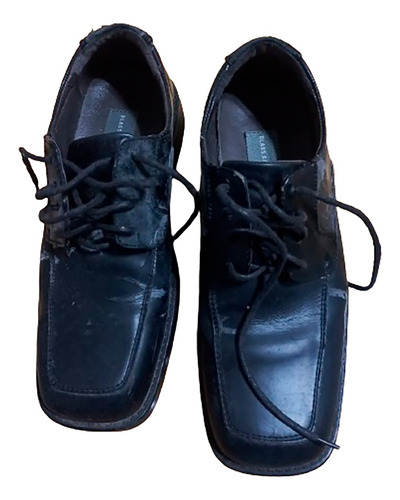 Zapatos De Vestir De Hombre Cuero Negro T38