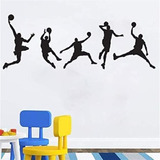 Pegatinas De Pared De Baloncesto Para Dormitorio De Niños (5