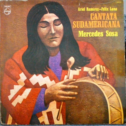  Mercedes Sosa Cantata Sudamericana Disco De Vinilo Lp Vg 