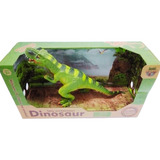 Dinosaurio Figura Soft 26cm T-rex Verde Jurassic Colecc Ed