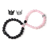 Xiannvxi Pulseras Para Parejas, Corona De Distancia, Pulsera