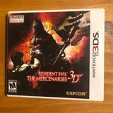 Resident Evil The Mercenaries 3d Nintendo 3ds Original Full