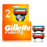 Carga Gillette Fusion 5 Com 2 Unidades