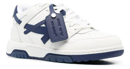 Off White Out Office - White Blue Navy