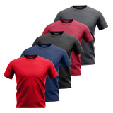 Kit 5 Camisetas Térmica Dry Fit Proteção Uv 50 Anti Suor