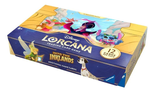 Lorcana Tcg - Into The Inklands Disney Booster Box (ingles) Idioma Ingles