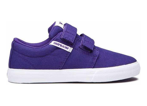 Tenis Supra Stacks Ii Vulc Purple White Junior 55672-501