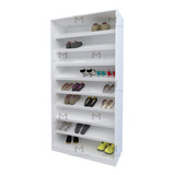 Armário Sapateiro 1m Closet 100% Mdf M118.2021.b Cor Branco