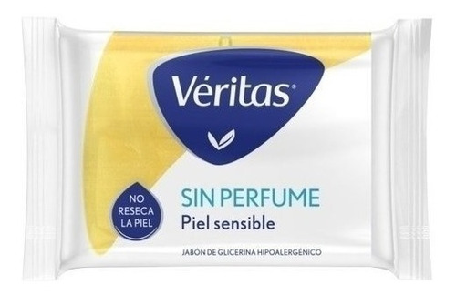 Veritas Jabon De Glicerina Hipoalergenico Sin Perfume 120 Gr