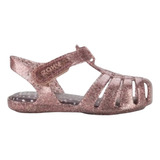 Sandália Infantil Menina Zaxynina Fofura Baby Rosa Glitter