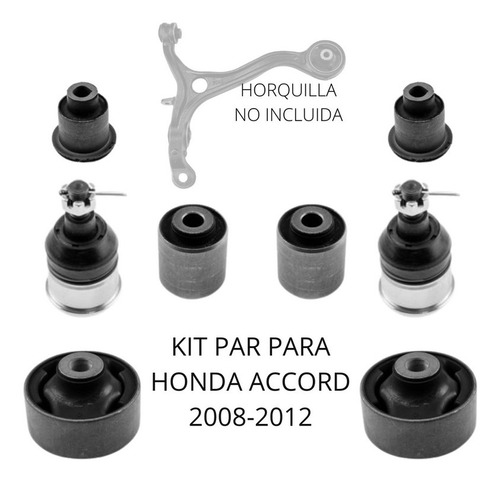 Kit Bujes Y Par De Rotulas Para Honda Accord 2008-2012