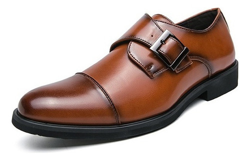 / Nuevo Zapatos Formales Monk Straps For Hombre, Tallas