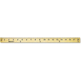 Westcott 10425 Wood Yardstick With Metal Ends, 36-inch