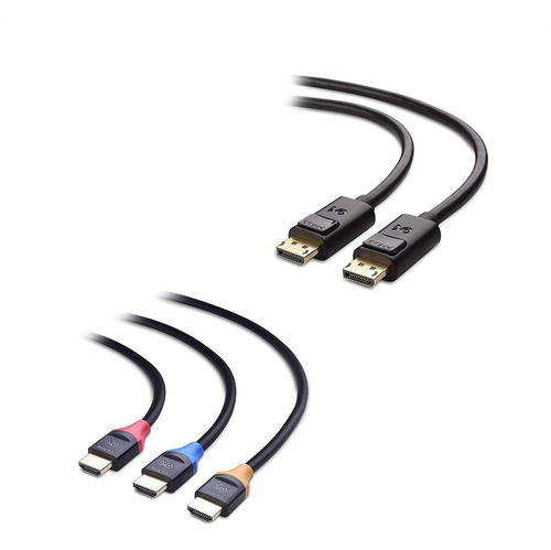 Cable Display Port A Display Port+3 Cables Hdmi A Hdmi