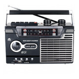 Radio Cassette Irt Recargable Inalam Fm/usb/bt / Tecnocenter