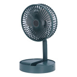 Ventilador De Escritorio Recargable  Mesa Plegable Retráctil