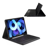 Forro Estuche Funda Con Teclado + Touchpad Para iPad