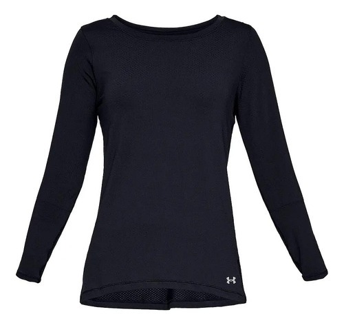 Polera Mujer Primera Capa Under Armour Heatgear Negro