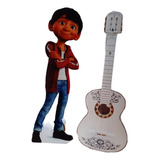 Coco Miguel Guitarra - Figura Decoración - Coroplast  80 Cm