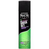 Garnier Fructis Style Sheer Conjunto Hold Hairspray Ultra Fu