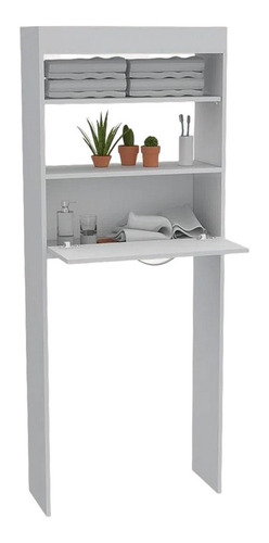 Modulo Organizador Armable P/baño Malaga Blanco Excelsior