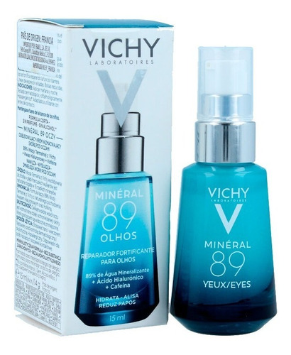Vichy Mineral 89 Reparador Fortificante Contorno Ojos Unisex