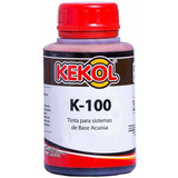 Tinta Base Acuosa Kekol K-100 250ml Para Madera 7 Colores