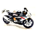 Moto Bmw S 1000 Rr Coleccion Esc1:12 Metal Bajo Licencia