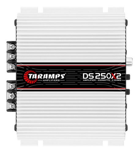 Potencia Taramps 2 Canales Para Auto 250w Audio Car Ds 250x2 Amplificador Digital