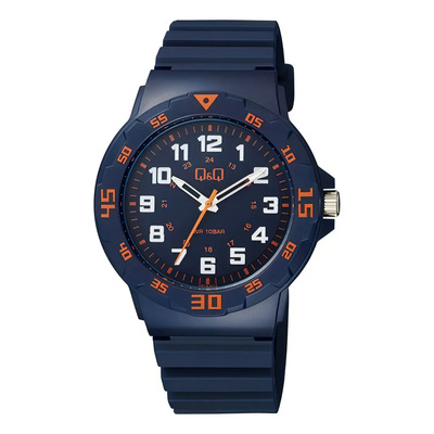 Reloj Q&Q De Hombre Vr18j011 Casual Color de la correa Azul | Meses sin interés