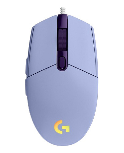 Mouse G203 Logitech Lila Alámbrico 910-005852