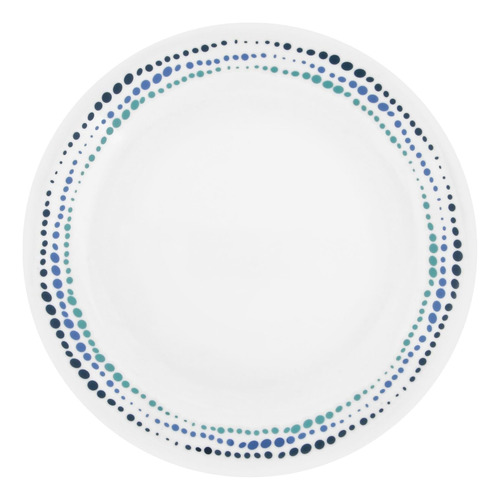 Plato De Almuerzo Corelle Livingware Ocean Blues 8.5 (juego 