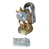 Antiguo Reloj Aleman Torsion Péndulo  Cristal Escasany Leer