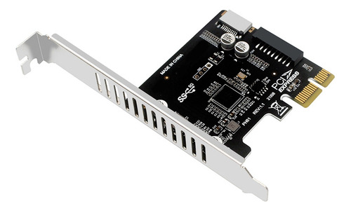 Placa De Expansão Pci Express Pcie Para Usb3 -e Front -c 1