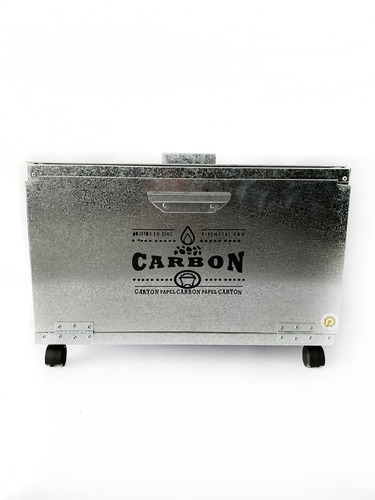 Cajon Baul Carbonero Organizador Para Carbon 