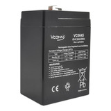 Bateria 6v 4.5 Amperes C/norma Ul Vc0645