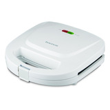 Sandwichera Taurus Lanche Max 2 750w Antiadherente Blanca