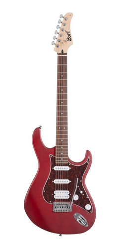 Guitarra Eléctrica Cort G Series G110  Opbc Red Palo De Rosa