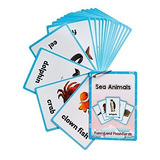 Tarjeta Didactica - Lilias Sea Animals Flash Cards, Toddler 