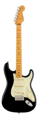 Guitarra Elétrica Fender American Professional Ii Stratocaster De  Amieiro Black Brilhante Com Diapasão De Bordo