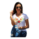 Blusa Bordada Con Flores Modelo Floramor, Algodón 100%